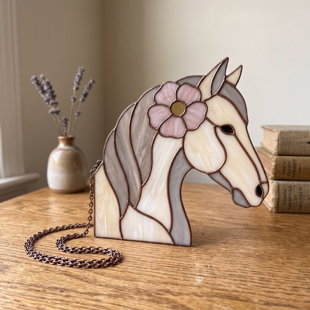 Horse Stained Glass Pattern