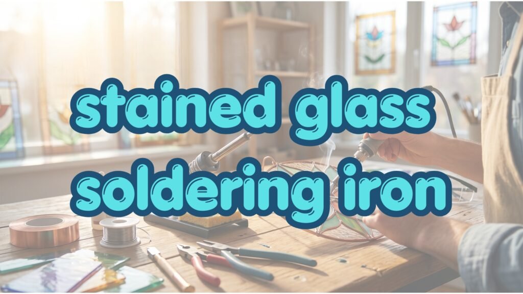 stained glass soldering iron