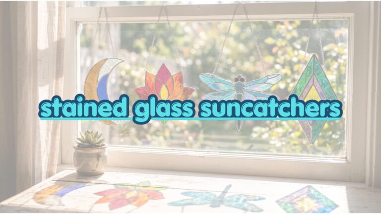 stained glass suncatchers